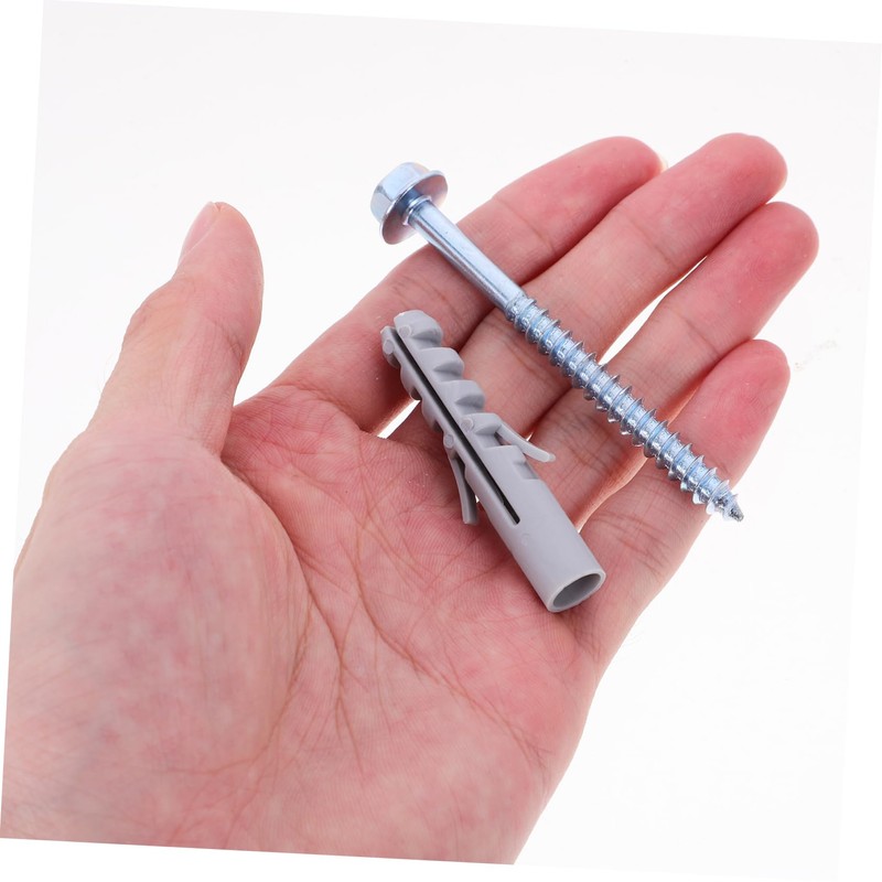 Alipis 10 Sets Tv Mount Screws Heavy Duty Anchors for