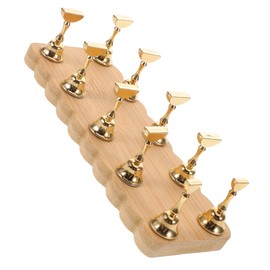 Baluue Nail Art Training Holder Wearable Nail Tips Practice Stand Manicure Display Holder