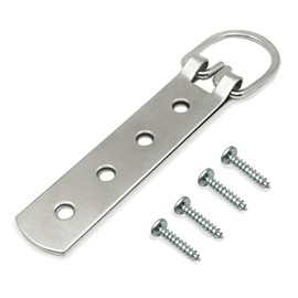 Super Heavy Duty Extra Large Strap Hanger - 2 Pack - 4 Hole D-Ring Hanger