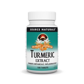Source Naturals Turmeric Extract - Supports Healthy Inflammatory Response* - 100 Tablets