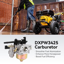 XIKOBY Carburetor Carb Kit Compatible with De-Walt DXPW3425 DXPW3425E 3400 PSI DXPW3625 3600 PSI 2.5 GPM 6.5HP Pressure Washer Pump Parts