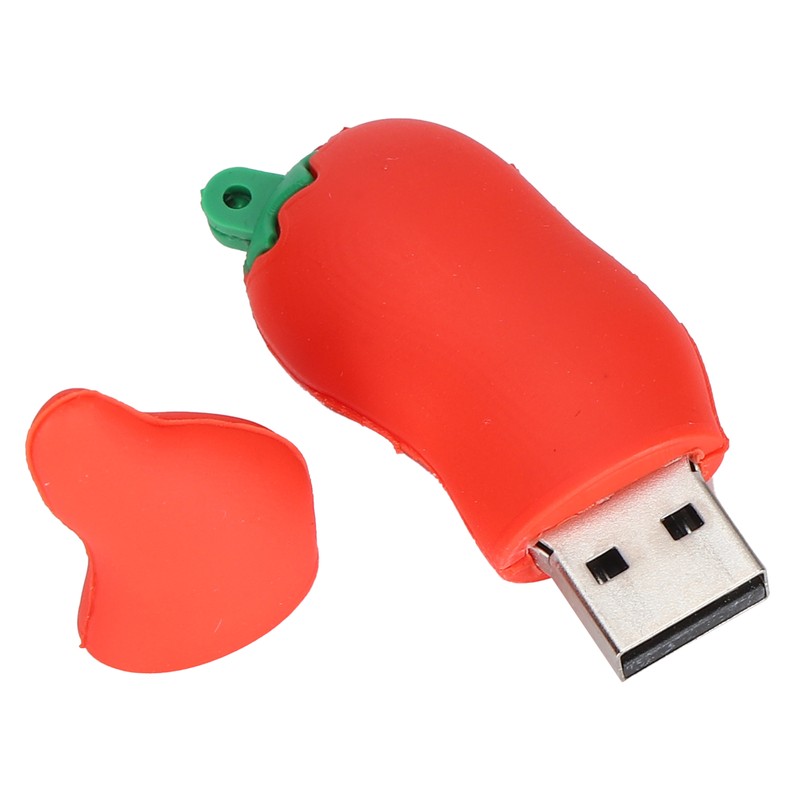 USB Flash Drive Red Pepper Shape Cute Memory Stick Pen