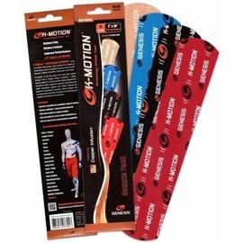 Genesis K-Motion Pre-Cut Tape Strips Sample Pack, 4 Pieces