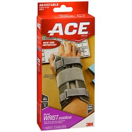 Ace Deluxe Right Wrist Stabilizer - 1 each, Pack of 3