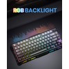GravaStar Mercury K1 75% Wireless Mechanical Gaming Keyboard, Aluminum Alloy