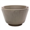 Kowa Pottery Hasami Ware Bowl, Embossed Gray