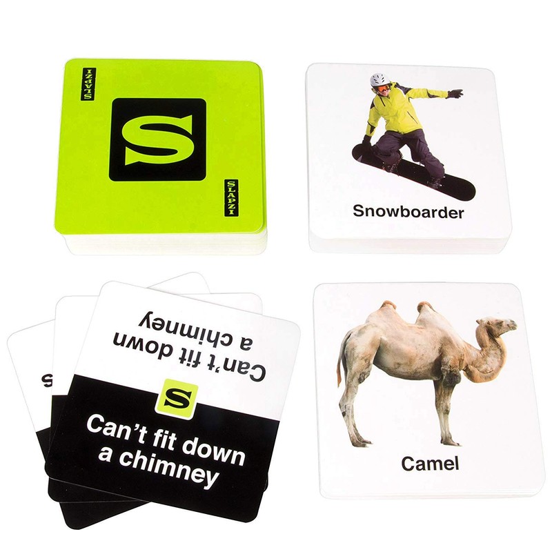 TENZI SLAPZI Full-Sized Edition - Includes 120 Picture Cards, 65