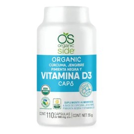 Cúrcuma Jengibre Pimienta Negra Vitamina 110caps