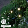 Takeda Corporation GA-LP258 Garden Solar Light, Black, 9.4 x 3.3