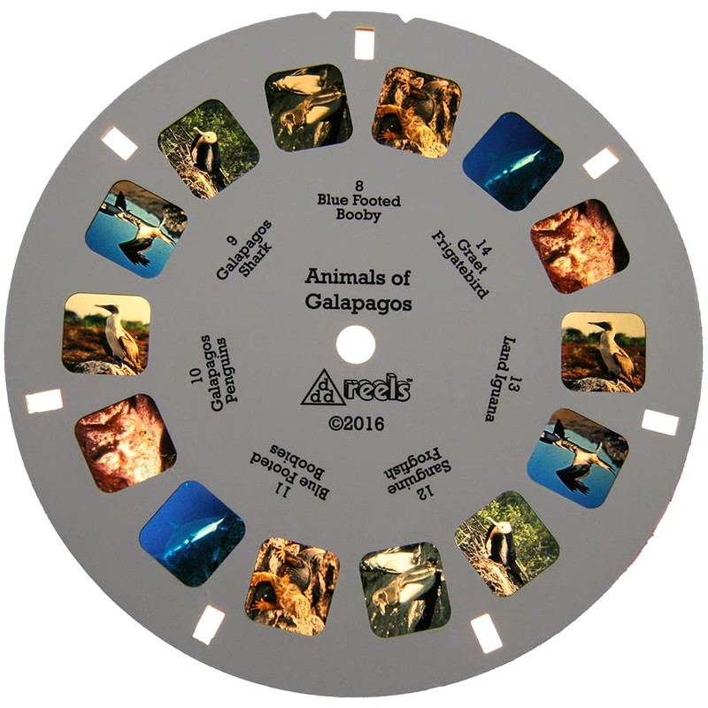 Galapagos - Compatible with View-Master 2 Reel Set - New