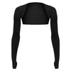 'Long-sleeved ballet Women's BU501 °C Jacket Bolero, Simone ", black,