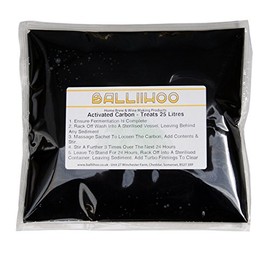 BALLIIHOO Activated Carbon to Purify 25 litres / 5 Gallons