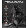 HITBOX Welding Helmet, True Color Auto Darkening Welding Helmet, Powered
