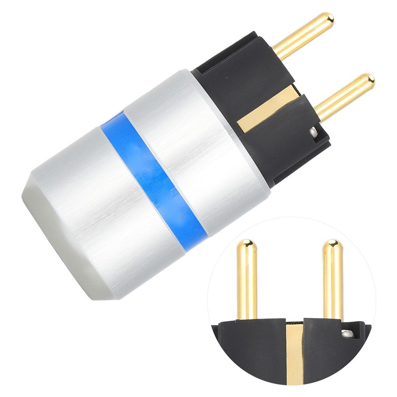 Monosaudio AC Power Plug Pure Copper 24K GoldPlated IEC Connector