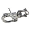 keehui 4Packs of 2-3/4inch Jaw Swivel Snap Shackle 316 Stainless