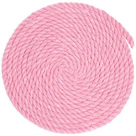 West Coast Paracord Twisted 3 Strand Natural Cotton Rope Artisan Cord – 1/4, 1/2, 5/8, 3/4 and 1 Inch Diameters – 10, 25, 50, 100 Feet