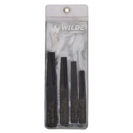 Wilde Tool 89/VP 4-Piece Screw Extractor Set-Vinyl Pouch