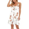 Auselly Women's Summer Dresses, Spaghetti Straps, Knee-Length Beach Dresses, Short,