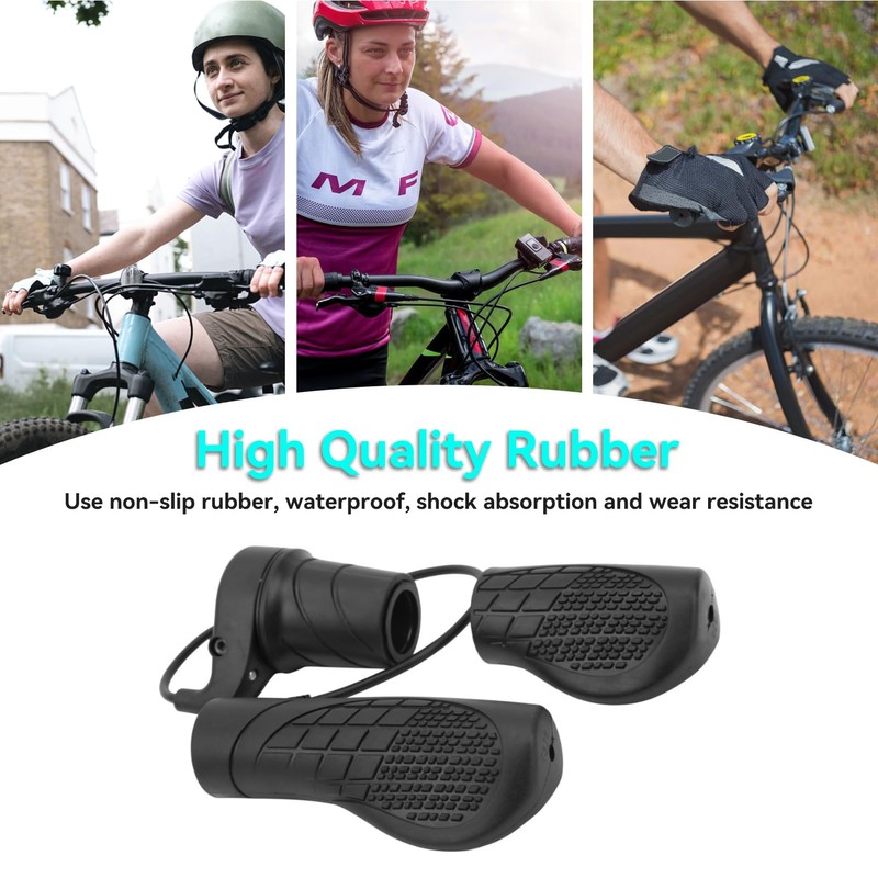 Frdhee Half Twist Throttle, Electric Bike Right Handle 20X Half