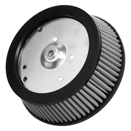 XMMT Grey Stage 1 Air Cleaner Element Filter For Harley Dyna 1999-2017 Softail Fatboy 2000-2017 Touring Road Glide Street Glide 1999-2016 Trike 2008-2016