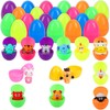 12 pcs Easter Eggs Filled with Finger Puppets for Easter