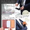 GLOXXON Business Card Holder, Men's, Women's, Genuine Leather, Two-Tone, Large