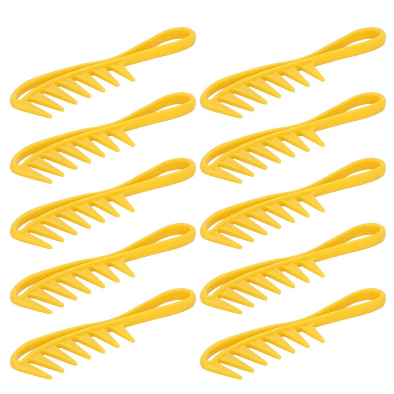 10pcs Wide Tooth Comb Large Texture Combs Wide Tooth Curl