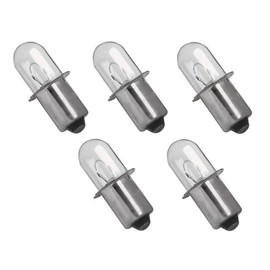 HASME Replacement 90534275 18V Xenon Krypton Bulb for Porter Cable Flashlights PC18FL PC180FL PCL180L PC1800L, 5 Pack