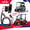 SUPGCPER EZGO Charger Receptacle, Golf Cart 48V Charger Port for