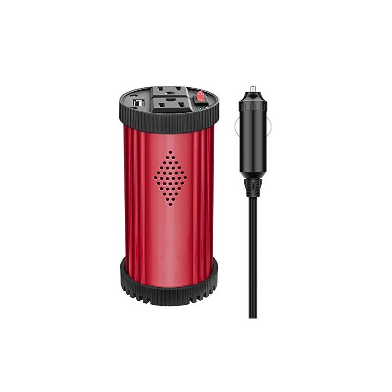 STEREN Inversor D/150W P/Portavasos C/USB