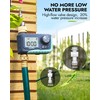 RAINPOINT Sprinkler Timer with Brass Inlet & Outlet, Programmable Hose