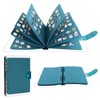 Blamikor Pin Badge Display Book, 8 Pages Holds 350+ Pins,