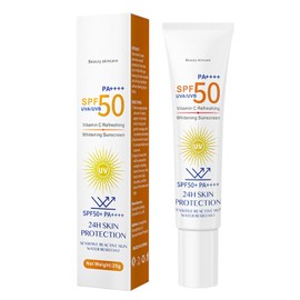 Face Sunscreen Spf 50+, Waterproof Sun Cream with UVB/UVA Protection, Moisturiser anti Wrinkle Prevent Sunburn&Taning