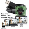 G 60fps USB Camera Module 0.3 MP Webcam Module Wide