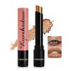 Gold Shimmer Lipstick Eyeshadow Stick, Cream Smooth Lip Tint Gloss