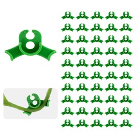 ZUYIST Pack of 50 Plant Benders, Plant Trainer for Low Load, Practical 90 Degree Plant Support Clips, Grow Accessories for Bending Plant Stems, Branches and Changing the Growth Direction