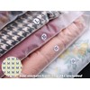 100 Packs Clothes Packaging Bags with Ziplock 9.8 x 11.8