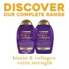 Ogx Shampoo Volumen Y Fuerza De Biotina Y Colageno 385ml