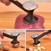BFXMV Meat Tenderizer, Pack of 2 Double-Sided Non-Stick Cutlet Tenderiser,