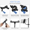 MLEJIAKJ Tablet Holder for Microphone Stand, Smartphone Tablet Microphone Stand