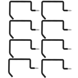 8 Pack Bike Hooks, Heavy Duty Garage Bicycle Hanger Screw-in Utility Storage Hooks Wall Mount/Ceiling Holder for Ladder Bike Garden Tools