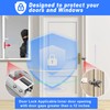 Douevo 1 Pack Travel Portable Door Lock and 2 Pack