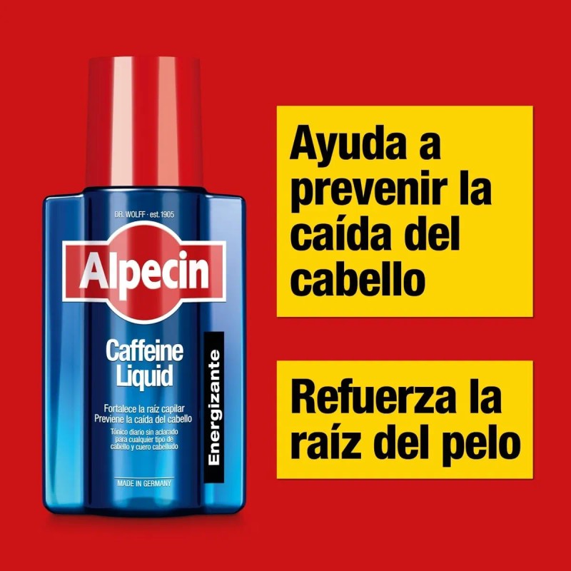 Tónico Capilar Alpecin Caffeine Liquid 200ml Unisex