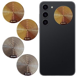 ZEPIQOR Strahlenschutz Handy Aufkleber 4 Stück strahlenschutz handy EMF Schutz Abschirmung Strahlung EMF Blocker Aufkleber für Telefon Laptop Tablet-Computer und Alle Elektronischen GeräTe