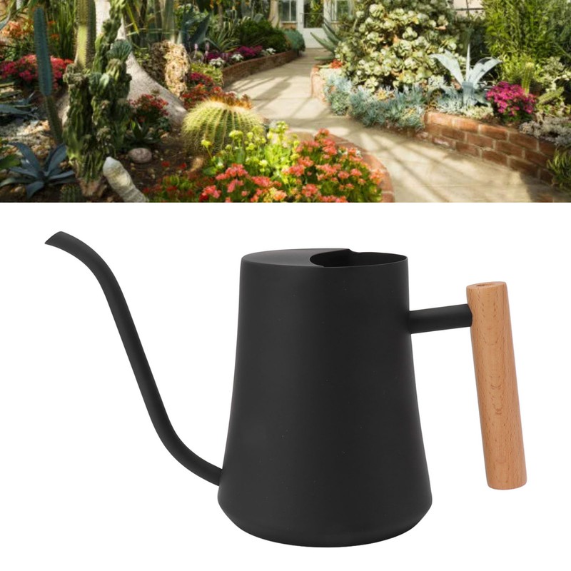Stainless Steel Watering Can Pot Retro Small Plant Watering Can