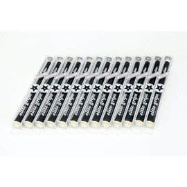 elitegrips Y360°SV M58 Golf Grips, Set of 13, Berlina Black/Acid Yellow, No Backline