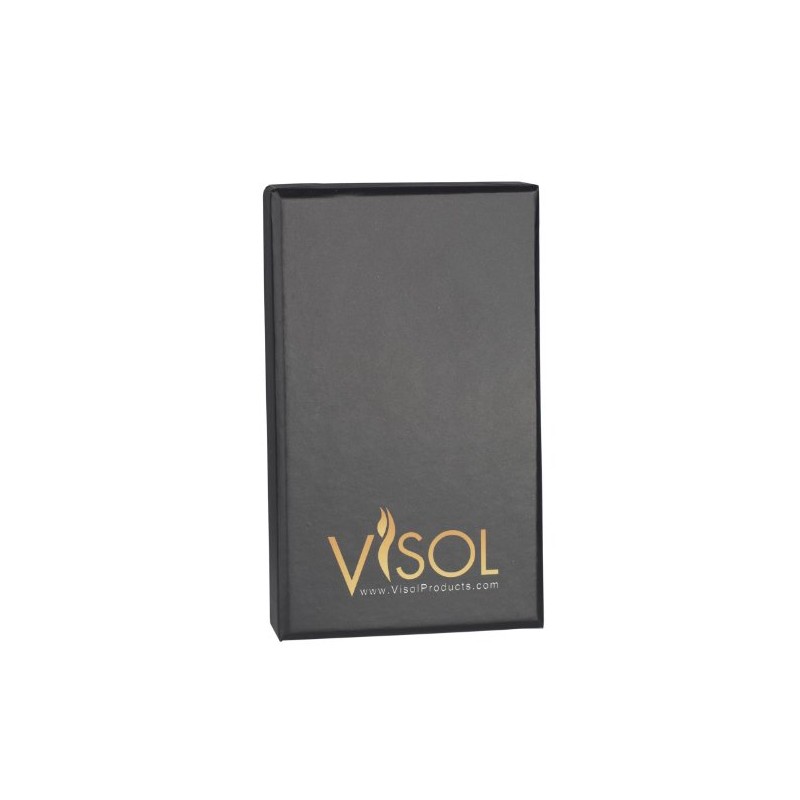 Visol Triad Black Matte Triple Torch Flame Cigar Lighter