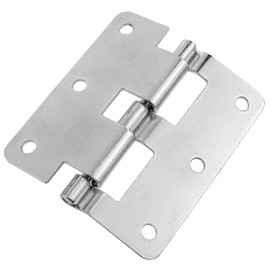 PIYANYO Silver 3.03× 2.64-inch (77×67mm) Quick-Release Hinges Detachable Hinges Specially Designed for Aviation Cases Heavy-Duty Door Panel Detachable Hardware with Installation Screws 2PCS