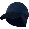 LCZTN Wool Winter Baseball Cap with Warmer Earflap for Men