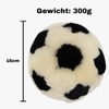 TISCO Lambskin Ball for Dogs, 16 cm Large Ball, Outdoor